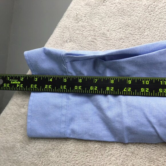 Oxford Men's Button-Down Shirt Size XL Blue Normcore - Picture 11 of 13
